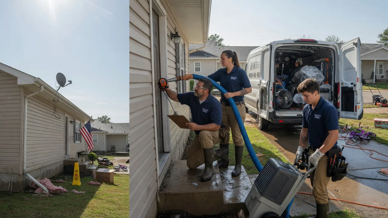 Ceiling Water Damage Restoration in Batavia, NY near me